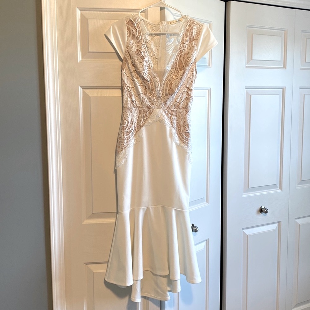 White Midi Dress